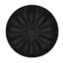 Тени минеральные для век, тон №1102 ("Black"), матовые