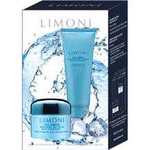 LIMONI AQUAMAX Набор (Пенка для умывания + Глубоко увл. гель-крем для лица)